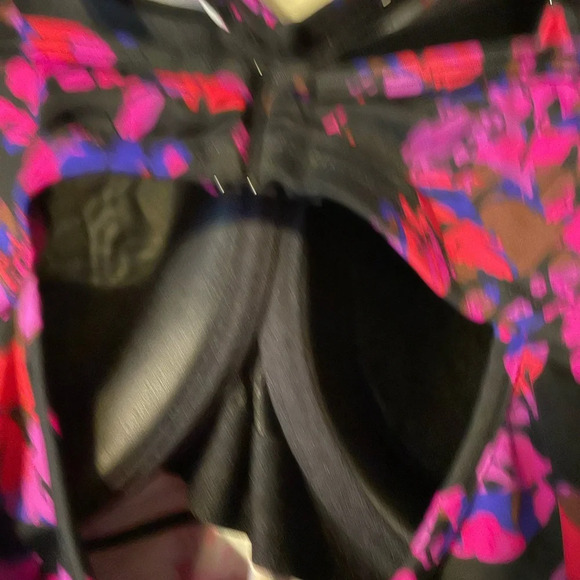 Swimsuits For All NWT Pink Purple Floral Tankini Swimsuit Top Size 46G - Picture 6 of 8